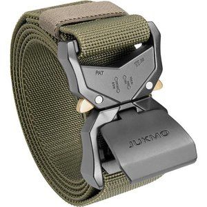 Tactical Belt Military Hiking Rigger Nylon Web w Heavy Duty Quick Release Buckle